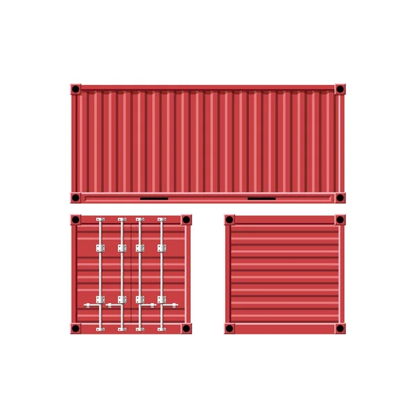 Metal gods container. — Stock vektor