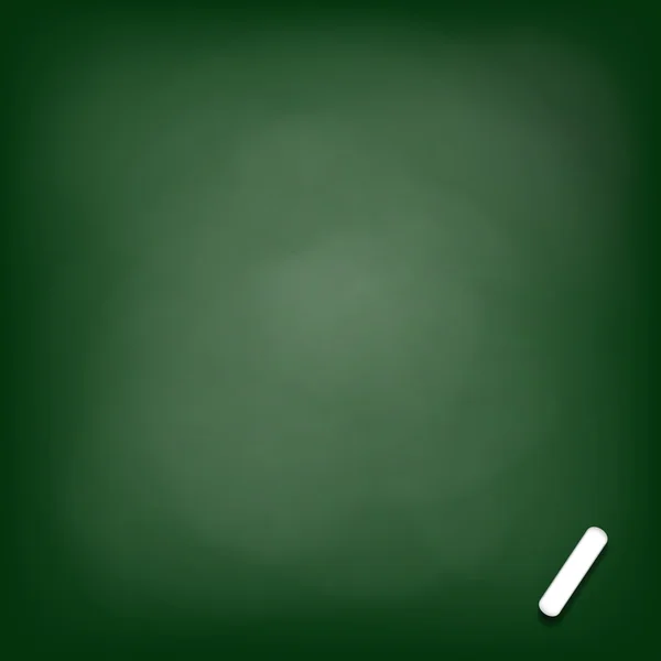 Grüne Kreidetafel Hintergrund — Stockvektor