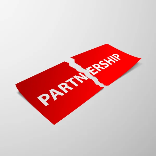 Partnerskap. Stock illustration. — Stock vektor