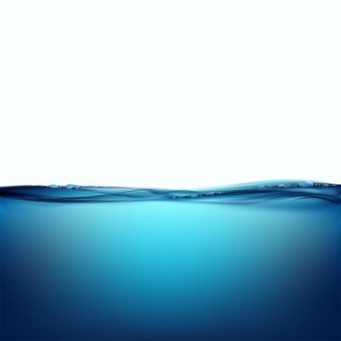 su yüzeyi. Hisse senedi illüstrasyon.