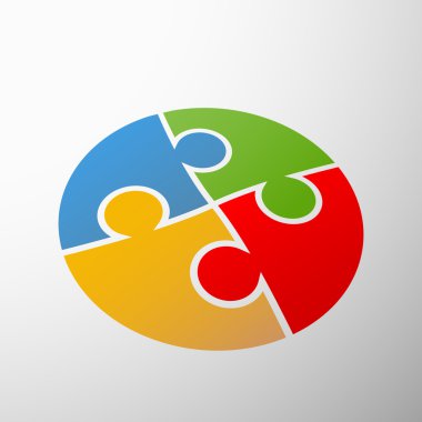 Sembol ortaklık. Hisse senedi illüstrasyon.