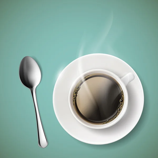 Kaffe. Stock illustration. — Stock vektor
