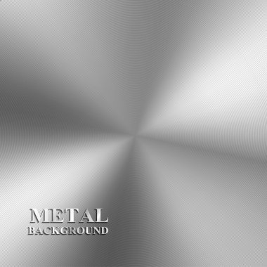 Dairesel bir desen ile metal doku.