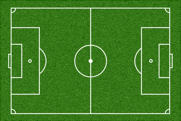 Campo de juego de fútbol . — Vector de stock