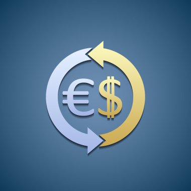 dolar ve euro simgeleri