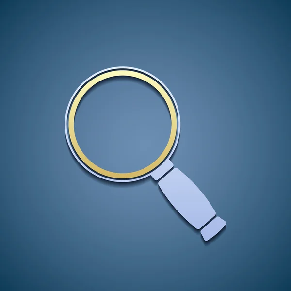 Magnifying glass icon. — Stock Vector