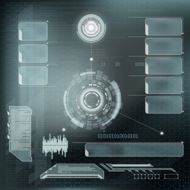 Soyut teknoloji arkaplanı