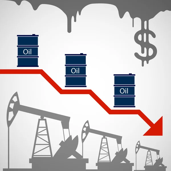 Barrel of oil — Stock Vector