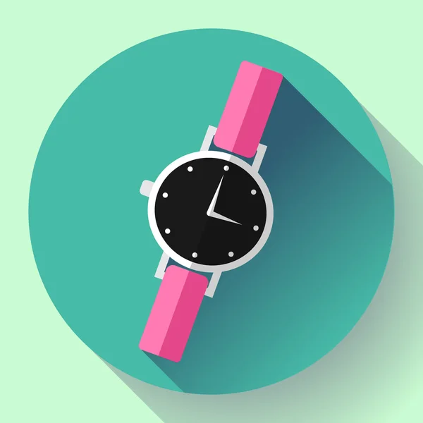 Wrist watches Smart Clock icon. — Stock Vector
