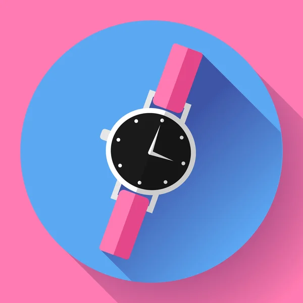 Wrist watches Smart Clock icon. — Stock Vector