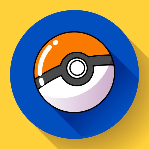 Икона игры Pokemon GO — стоковый вектор