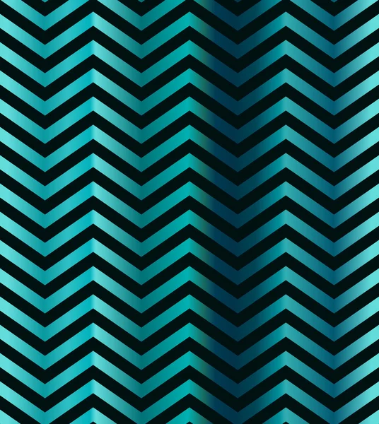 Dark turquoise gradient chevron seamless pattern background vector. — Stock Vector