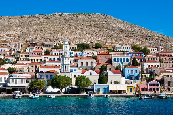 Isla de Symi, Dodecaneso, Grecia — Foto de Stock