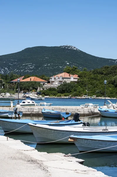 Boats in marina, Croatia — Stock Photo, Image