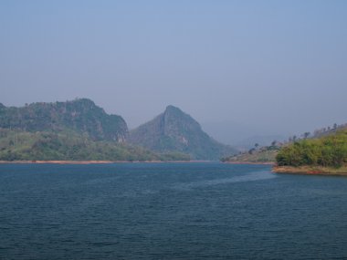 Chiang rai, Thailan huzurlu gölde