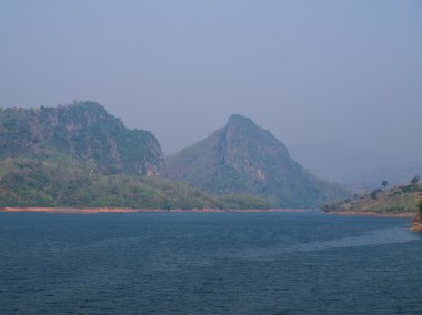 Chiang rai, Thailan huzurlu gölde