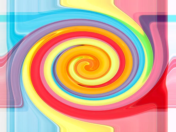 Colorido girando tira fundo abstrato — Fotografia de Stock