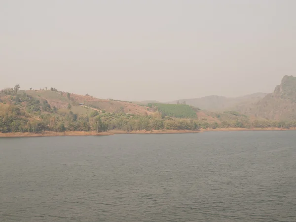 Mae Suay reservoir in Chiang rai, Thailand — Stock Photo, Image