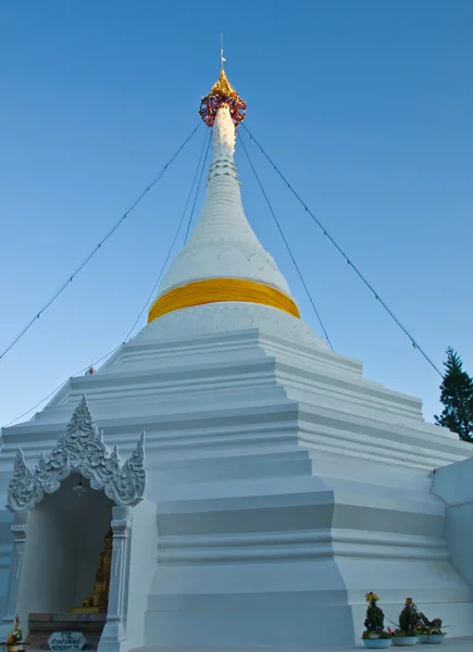 Tai Yai estilo Pagode em Wat Phra que Doi Kong Mu — Fotografia de Stock