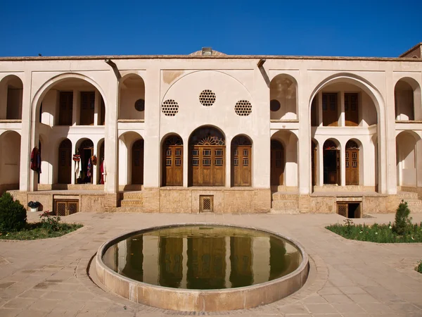 Historisk gammelt hus i Kashan, Iran - Stock-foto