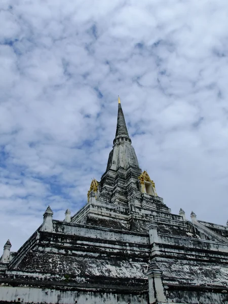 Phukhao tanga pagoda Ayutthaya, Tayland eski sermaye şehir içinde