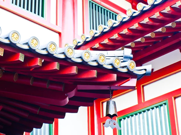 Closeup of Chinese roof architecture — Stock Photo, Image