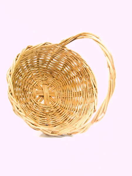 Rattan wicker isolated on white background — Stock Photo, Image