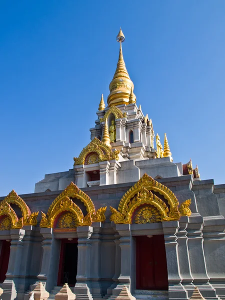 Thai contemporary pagoda, Srinakarinthara Mahasandhikiri Pagoda — Stock Photo, Image