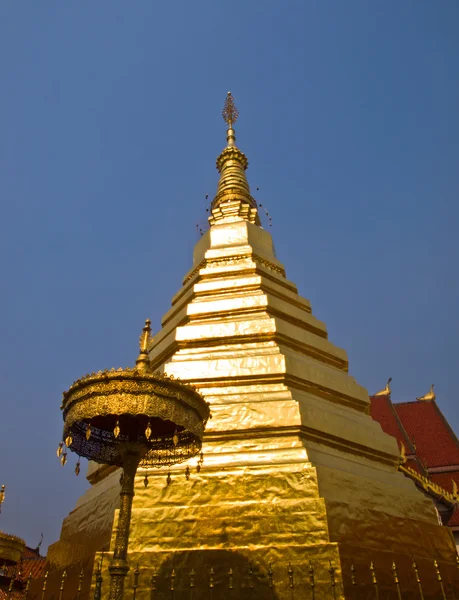 Phrathatchohae golden pagoda,: Phrae, Thailand