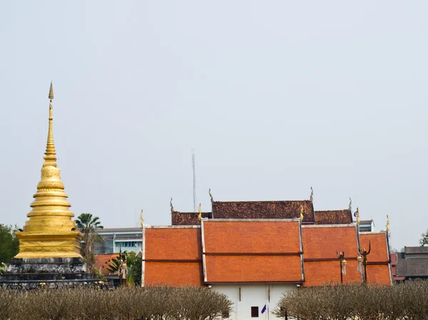 Wat Phra Que chaeng kam, Nan Tailândia — Fotografia de Stock