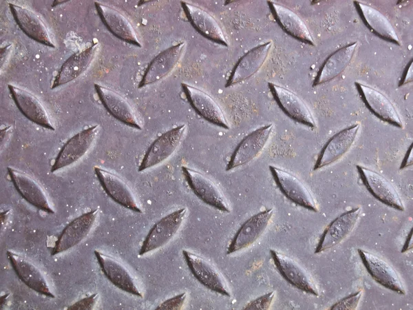 Fond de grille métallique rouillé — Photo