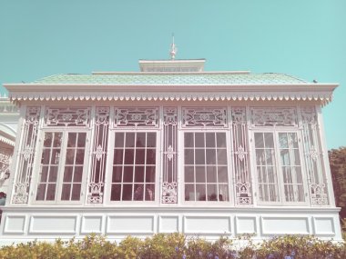 Neo-klasik tarzda Glasshouse vintage tarzı