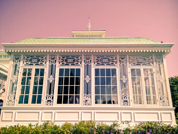 Glasshouse in Neo-Classical Style in vintage style — Stock Photo, Image