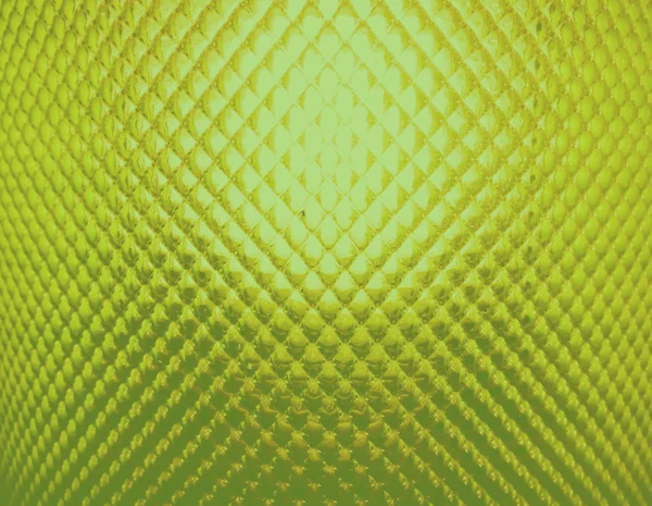 Green textured back lighted of glass lamp cover — Stock Photo, Image