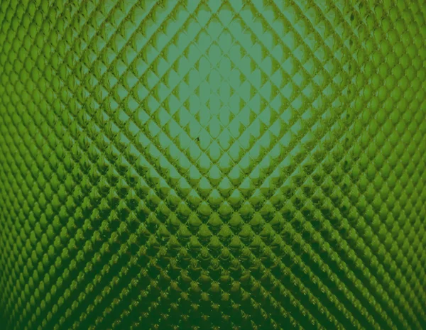 グリーン バック織り目加工ガラス ランプ カバーのライトアップ — ストック写真