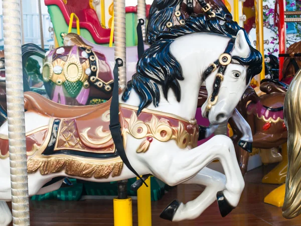 Carrouselpaarden — Stockfoto