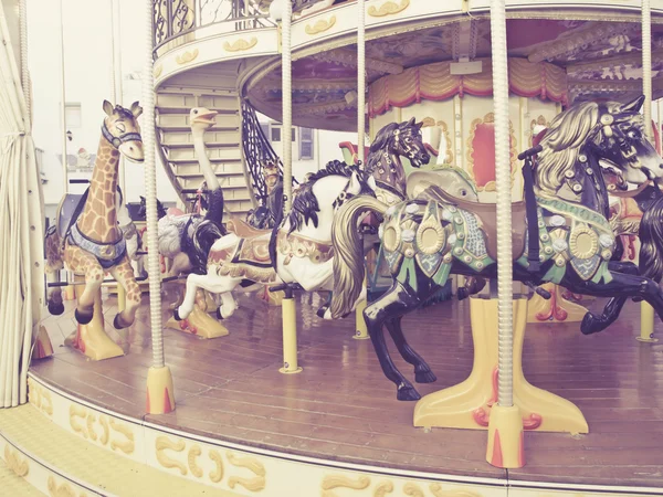 Carrouselpaarden — Stockfoto