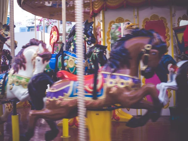 Chevaux de carrousel — Photo