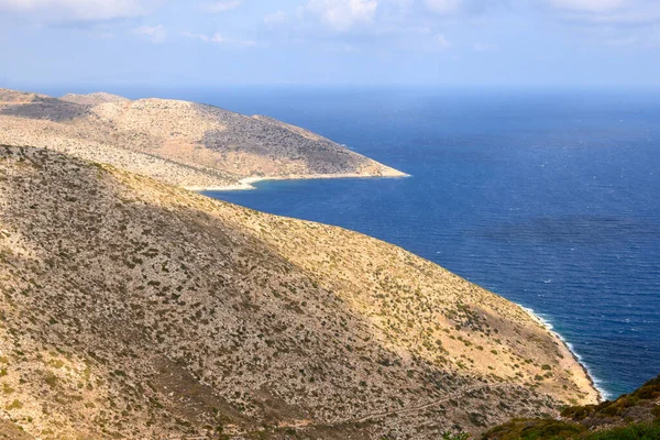 Het Eiland Ios Oostkust Van Het Eiland Cycladen Griekenland — Stockfoto