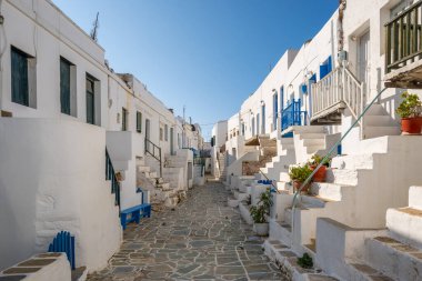 Castro (Kastro), Folegandros adasındaki Chora kasabasının en eski parçasıdır. Cyclades, Yunanistan