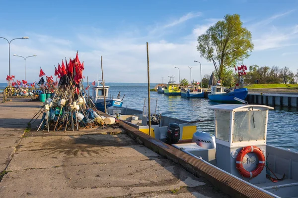 Krynica Morska Pologne Mai 2021 Port Pêche Krynica Morska Situé — Photo