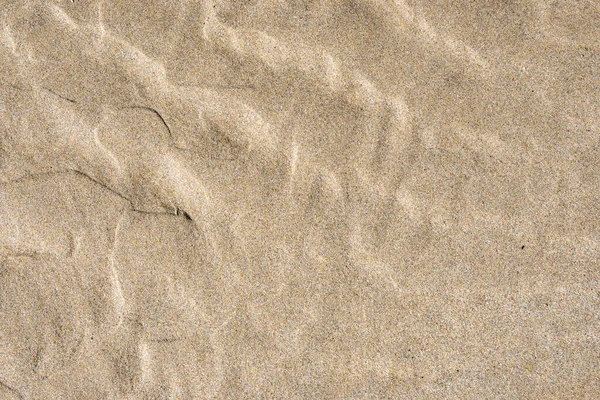 Textura Playa Arena Fondo Natural Ondas Arena Fondo Dunas Arena — Foto de Stock