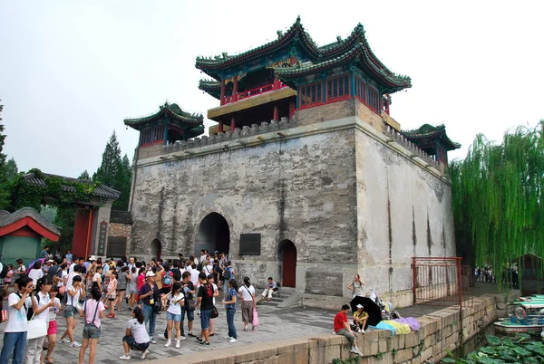 Atrakcją kultury chińskiej w Pekinie — Zdjęcie stockowe
