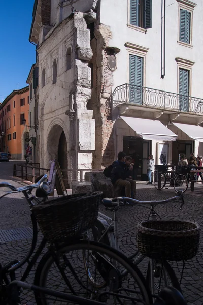 Archeologische opgravingen in het centrum van Verona — Stockfoto