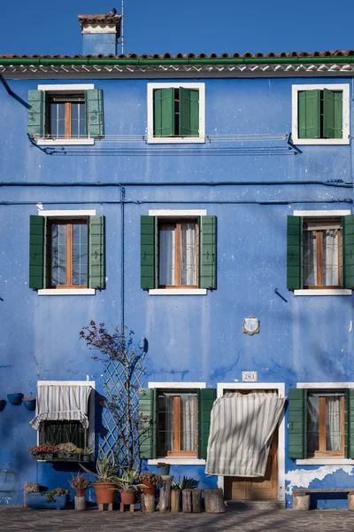 Bâtiments colorés vintage dans le centre de Venise — Photo
