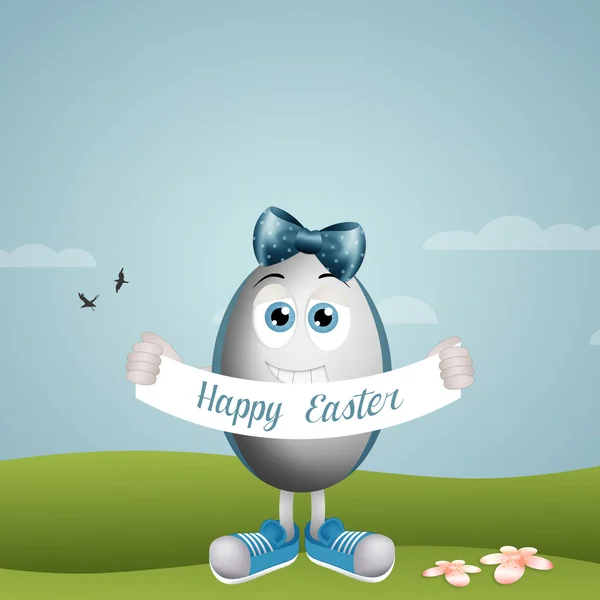 Funny Easter eggs — Stock Photo, Image