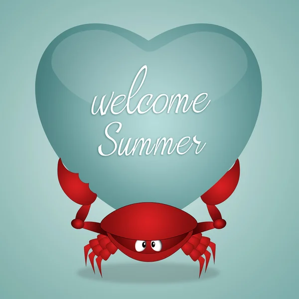 Welcome summer time — Stock Photo, Image