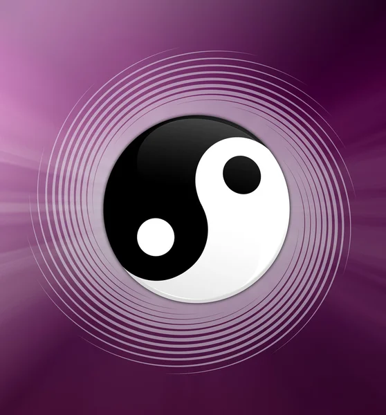 Yin and Yang symbol — Stock Photo, Image