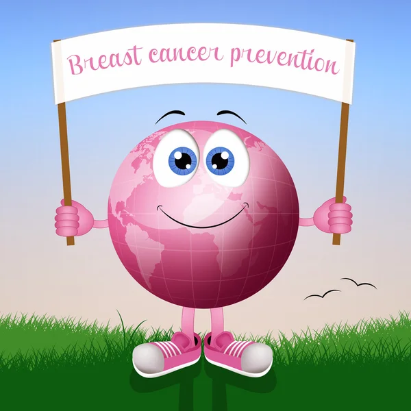 Breast cancer prevention — Stock Photo, Image