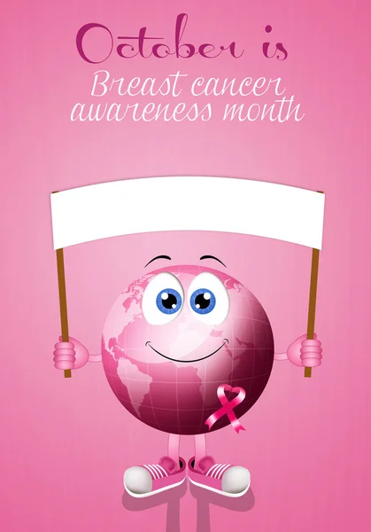 Breast cancer awareness month — Stock Photo, Image